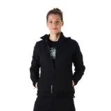 Dámská tréninková bunda s kapucí NORTHFINDER NORTHKIT-BU-4268OR-black - Barva: čierna · záber 1
