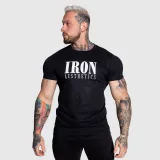 Pánské sportovní tričko Iron Aesthetics Urban, černé · záber 1