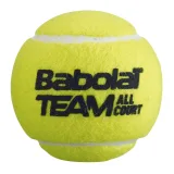 Tenisové míčky 4ks BABOLAT TEAM ALL COURT X4 · záber 4