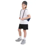 Chlapecká sportovní souprava 4F JUNIOR APPAREL SET M025-20S-DEEP BLACK · záber 1