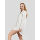 Dámská košile s dlouhým rukávem FUNDANGO Athene Cover-up-100-white · záber 3