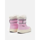 Juniorské vysoké zimní boty MOON BOOT MB JR PARK STRAP-J001 PINK · záber 3