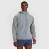 Pánská běžecká bunda Ultralight - šedá · záber 1