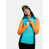 Dámská vesta na skialp EVERETT SkiToura PRIMALOFT vest W blue · záber 2