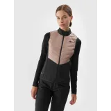 Dámská turistická vesta 4F VEST-AW23TVJAF048-82S-LIGHT BROWN · záber 2