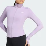Dámská tréninková mikina se zipem ADIDAS WE ZP THRU JKT POWPLU · záber 5