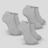GymBeam Ponožky Ankle Socks 3Pack Grey - Barva: sivá · záber 2