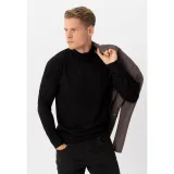 Pánský svetr VOLCANO S-BAZ-700-BLACK · záber 2