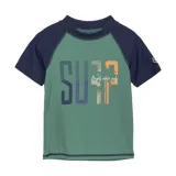 Chlapecké tričko na koupání COLOR KIDS T-shirt W Print, deep sea · záber 1