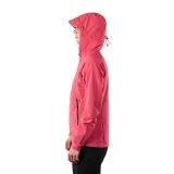 Dámská turistická softshellová bunda s kapucí NORTHFINDER ALLY-490coral · záber 4