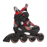 Chlapecké kolečkové brusle FILA SKATES J-One Jr black red · záber 5