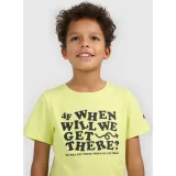 Chlapecké tričko s krátkým rukávem 4F JUNIOR TSHIRT M2816-73S-LIGHT LEMON · záber 2