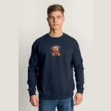 Mikina, Barva Černá, s Potiskem Criminal Teddy · záber 7