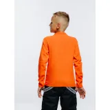 Chlapecká lyžařská fleecová mikina 4F JUNIOR FLEECE UNDERWEAR-JAW23UFLEM019-70S-ORANGE · záber 3
