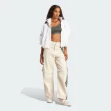 Dámská sportovní tréninková podprsenka ADIDAS ORIGINALS RIB BRA TOP-JC7558-Black · záber 4