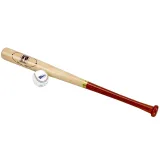 Baseball pálka LUCIO LONDERO 770 světlý-tmavý buk + míček · záber 1