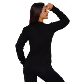 GymBeam Dámská mikina Basic Jumper Black - Velikost: XS | Barva: čierna | Pohlavie: Dámské | Hmotnost: 0,29 kg | Balení: 30 · záber 4