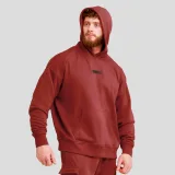 GymBeam Unstoppable Hoodie Red - Velikost: M | Barva: červená | Hmotnost: 0,78 kg · záber 3