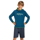 Chlapecká mikina s kapucí VOLCANO B-STYLE JUNIOR 613 BLUE DARK · záber 2