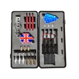 Šipky MASTER Black and Silver v dárkové krabičce 3ks - softip-steel 16g set · záber 1