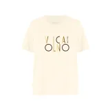 Dámské tričko s krátkým rukávem VOLCANO MADAME-101-CREAM · záber 4