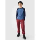Chlapecké tričko s dlouhým rukávem 4F JUNIOR LONGSLEEVE-JWAW24TLONM293-32S-DENIM · záber 5