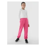 Dívčí tepláky 4F JUNIOR TROUSERS CAS F0950-54S-PINK · záber 3