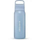 LifeStraw Go 2.0 Stainless Steel Water Filter Bottle 1L, modrá · záber 4