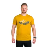 Pánské turistické tričko s krátkým rukávem NORTHFINDER KORY-314-goldenyellow · záber 1