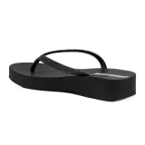 Dámské žabky (plážová obuv) IPANEMA Mesh Chic Platform W black glitter black · záber 4