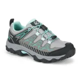 Dívčí nízká turistická obuv TREZETA Thunder WP Jr grey green · záber 1