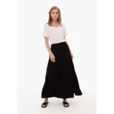 Dámské tričko s krátkým rukávem VOLCANO LEA-100-WHITE · záber 4
