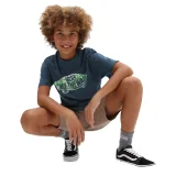 Chlapecké tričko s krátkým rukávem VANS BY OTW LOGO FILL BOYS-TEAL-WATERFALL · záber 4