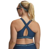 Dámská sportovní tréninková podprsenka UNDER ARMOUR Crossback Mid Bra-BLU · záber 4