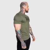 Pánské sportovní tričko Iron Aesthetics Urban, vojenská zelená · záber 4