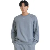 Pánská zateplená mikina UNDER ARMOUR UA Rival Fleece Crew-GRY I · záber 1