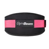 GymBeam Fitness neoprenový opasek LIFT Black & Pink - Barva: čierna · záber 5