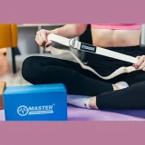 Jóga kostka MASTER Yoga Block 23 x 15 x 7,5 cm - modrá · záber 4