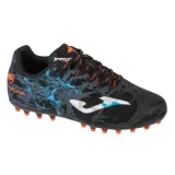 Chlapecké fotbalové kopačky outdoorové JOMA Super Copa Jr FG black turquoise · záber 1