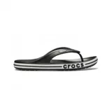 Žabky (plážová obuv) CROCS Bayaband Flip U black white · záber 1