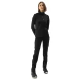 Dámská turistická mikina se zipem 4F SWEATSHIRT FNK-4FWSS24TFSWF316-21S-BLACK · záber 4
