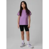 Dívčí kraťasy 4F JUNIOR SHORT TIGHTS CAS F028-20S-DEEP BLACK · záber 5