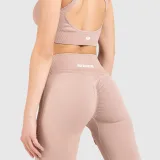 Bezešvé legíny Iron Aesthetics Seamless Butt, růžové · záber 1