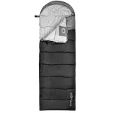 Turistický mumifikovaný spací pytel SPOKEY POLARIS 350 Sleeping bag, -9°C, black-grey · záber 2