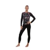 Dámské termo zateplené legíny AUTHORITY WARMIE II pants W black · záber 1