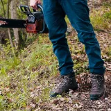 Pánská vysoká turistická celokožená obuv TREZETA Top Evo Leather, Brown · záber 3