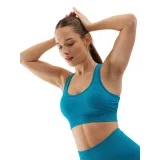 Dámská sportovní tréninková podprsenka 4F SPORT BRA-WSS24USBAF116-35S-TURQUOISE · záber 2