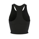 Dámské běžecké tílko CRAFT HYPERVENT CROPPED POCKET SINGLET W - Velikost: M | Barva: čierna · záber 5