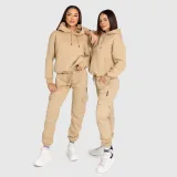Dámská oversized souprava Iron Aesthetics Cargo, béžová · záber 4