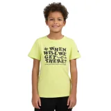 Chlapecké tričko s krátkým rukávem 4F JUNIOR TSHIRT M2816-73S-LIGHT LEMON · záber 1